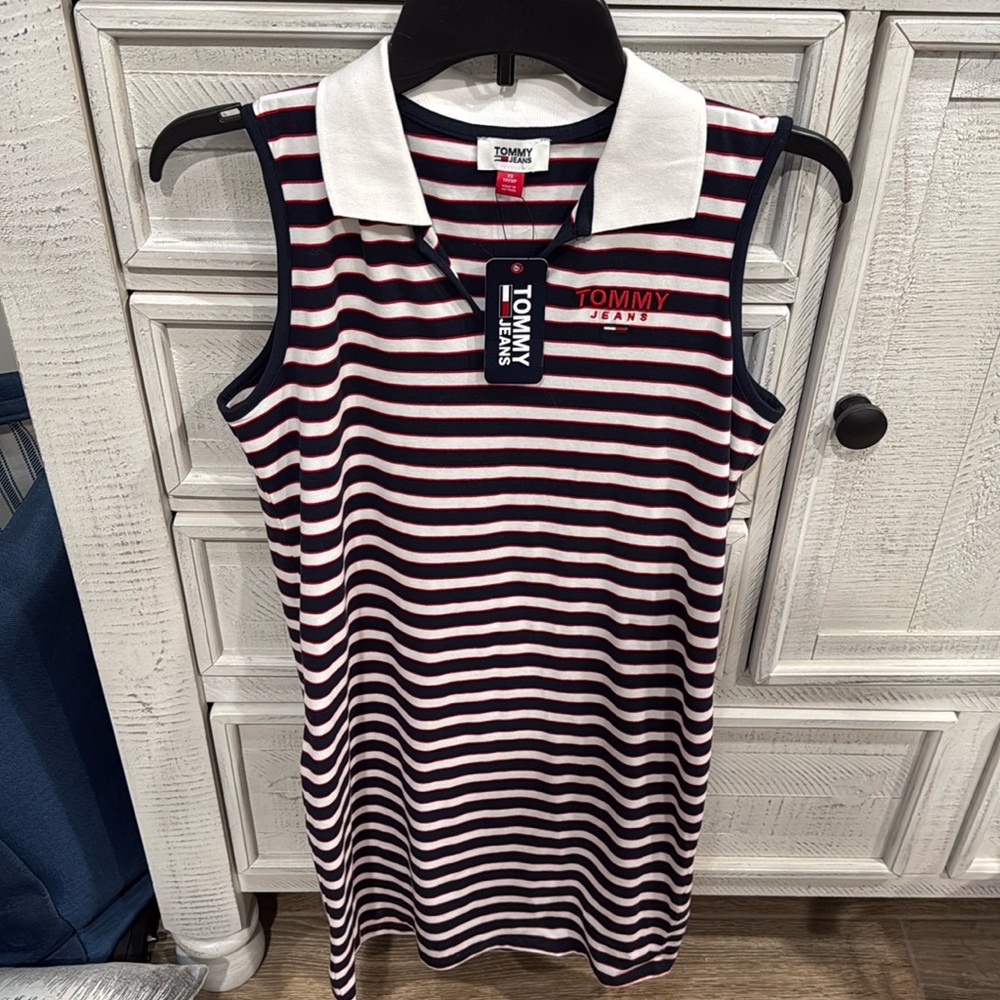 Brand new (with tags) Tommy Jeans polo dress